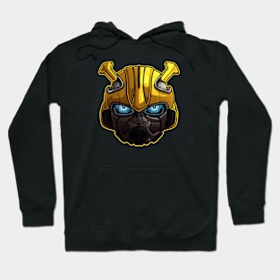 Bumblebee Head Artwork Hoodie